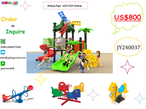 preschool outdoor play equipment PROMOTION PLAYGROUND JY240037