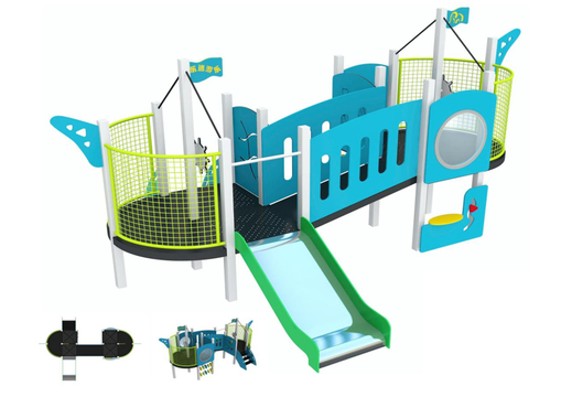 kids outdoor playset outdoor playground equipment custom playground PE-HT-012