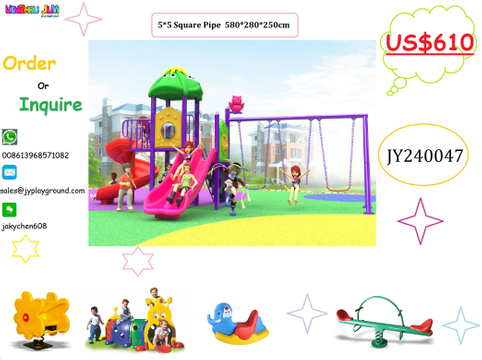 children's outdoor playground PROMOTION PLAYGROUND JY240047