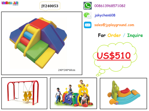 childcare indoor playground equipment PROMOTION PLAYGROUND JY240053