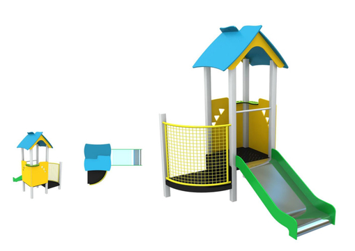 kids outdoor playset outdoor playground equipment custom playground PE-HT-014