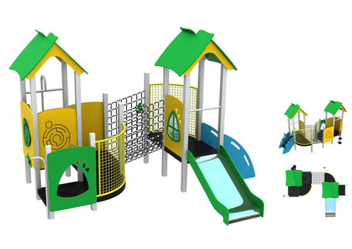 kids outdoor playset outdoor playground equipment custom playground PE-HT-010