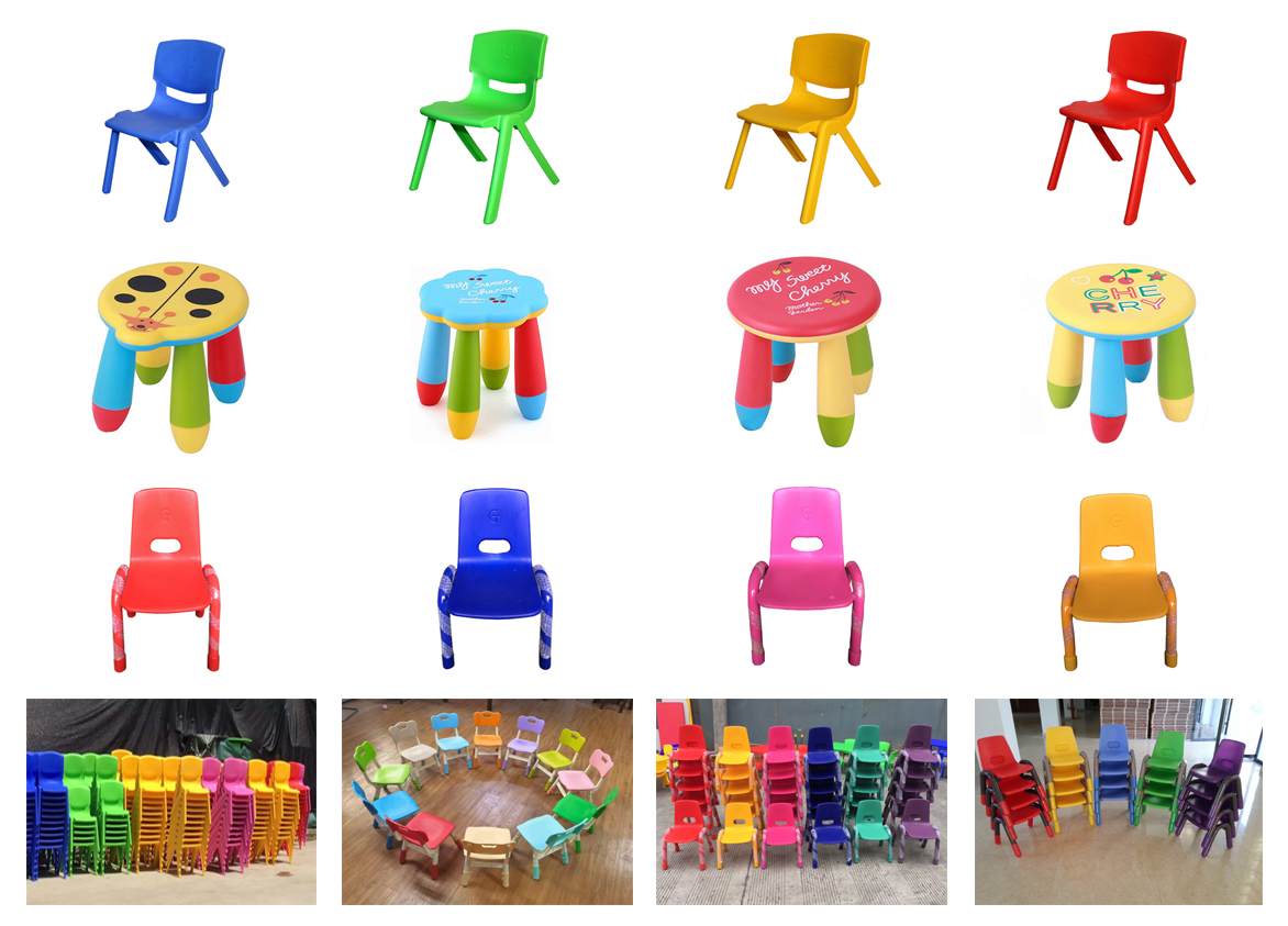 plastic chairs