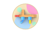wooden playground equipment for children HT-WD25018 BIG SALES!!!