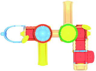 kids outdoor playset outdoor playground equipment SP-008