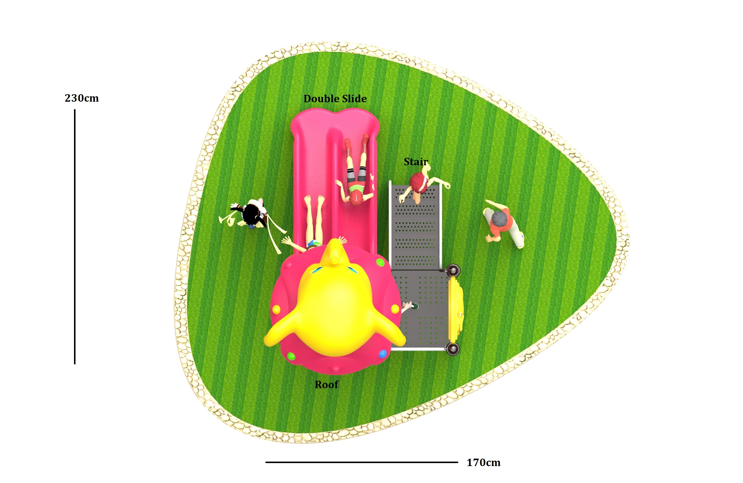 kid outdoor playground equipment HT-89013