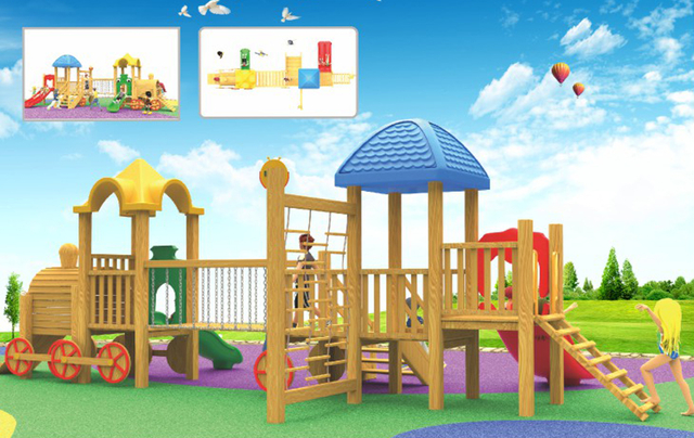kids outdoor playground set MH-008