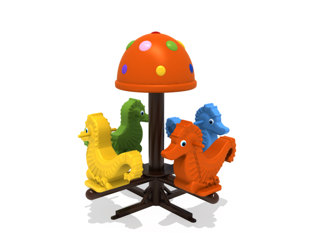 kids outdoor playground toddlers merry go round ZY-020