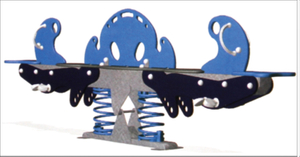 Playground Seesaw with Back SupportsPE-QB-033