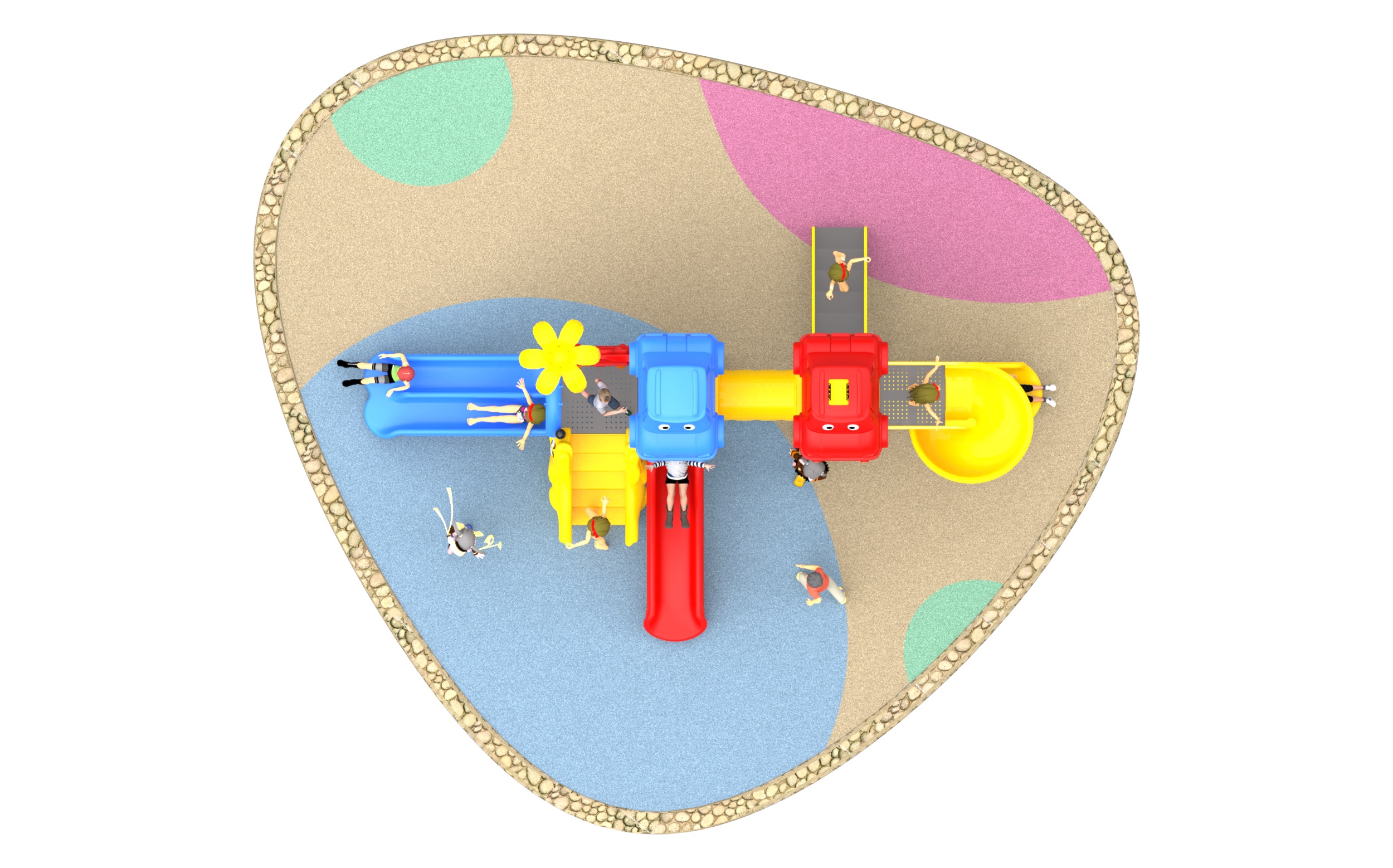 outdoor adventure playground equipment HT-76006