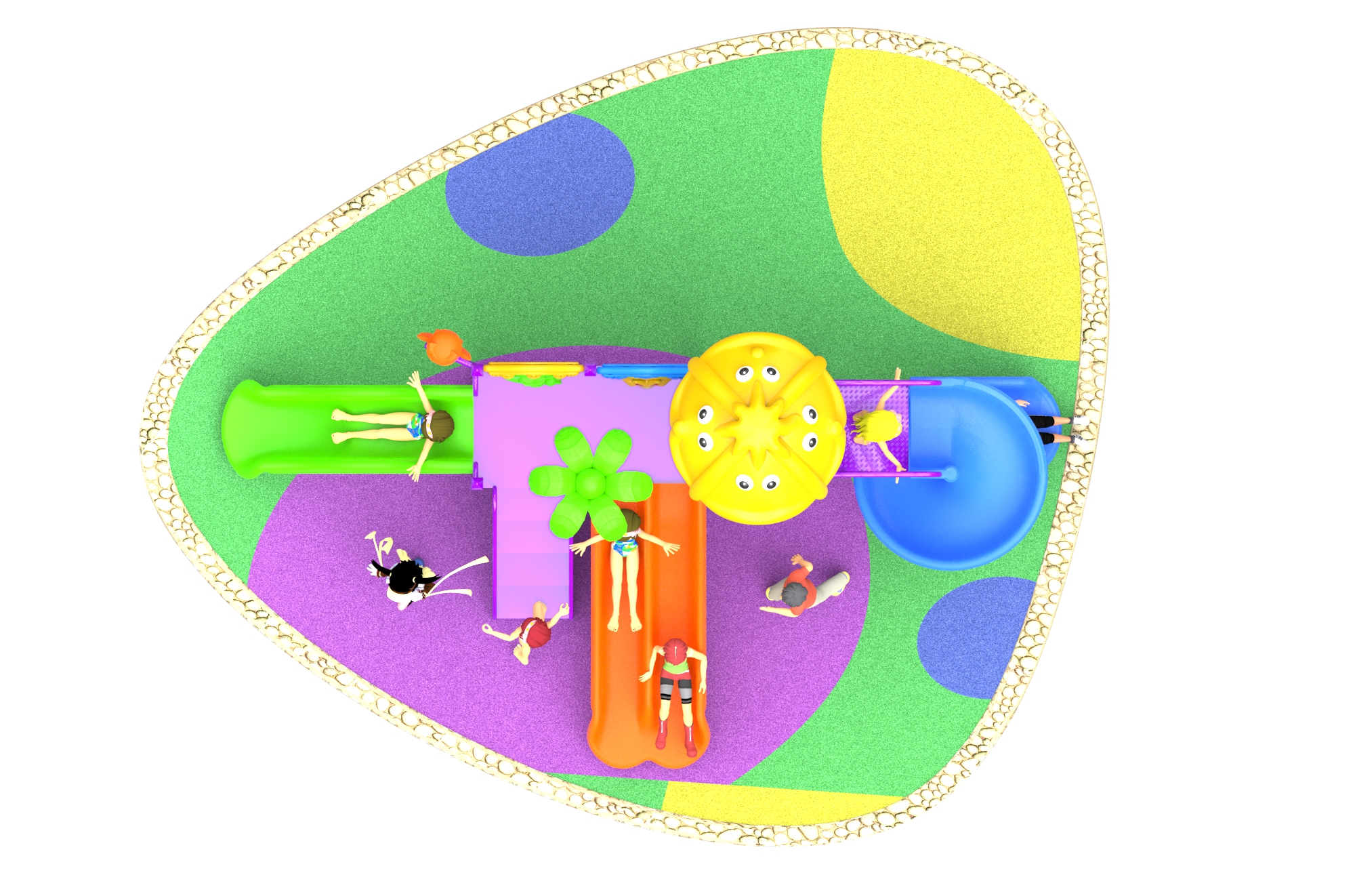 playground equipment for preschool HT-55053
