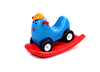 2-in-1 plastic rider car & rocking horse cartoon chicken SLWJ-204