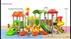 kids outdoor playset outdoor playground equipment custom playground HT-14007