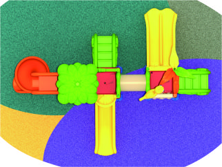 playground equipment for preschool SP-042