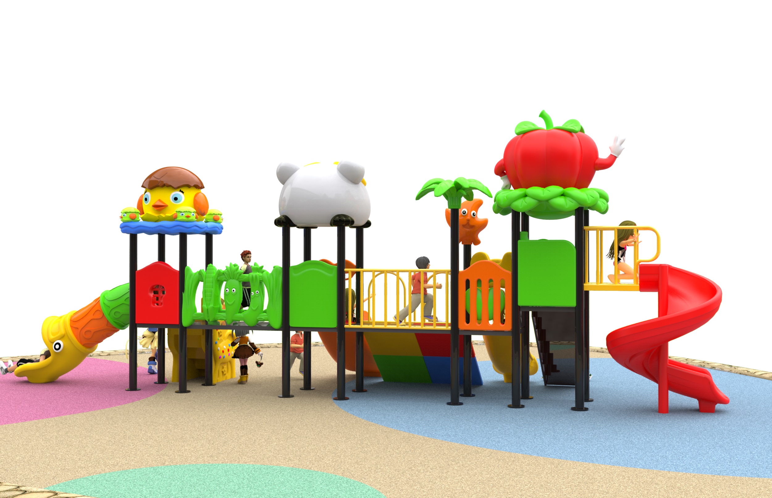 children's outdoor playground equipment HT-76120