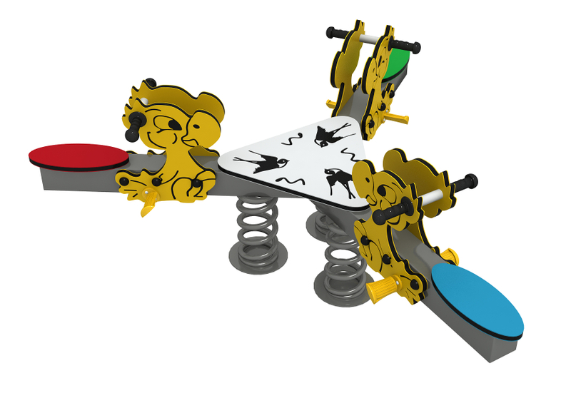 commercial see saw PE-QB-085