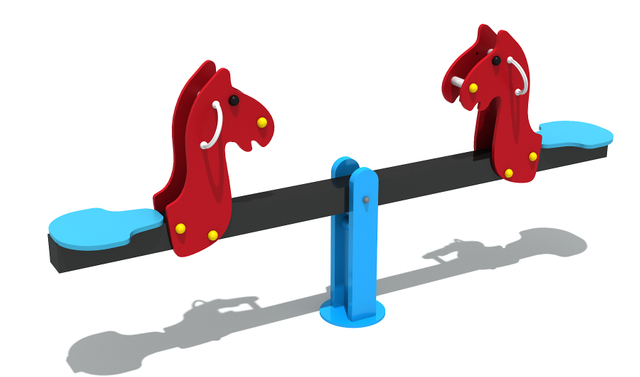 children's PE teeter totter PE-QB-058