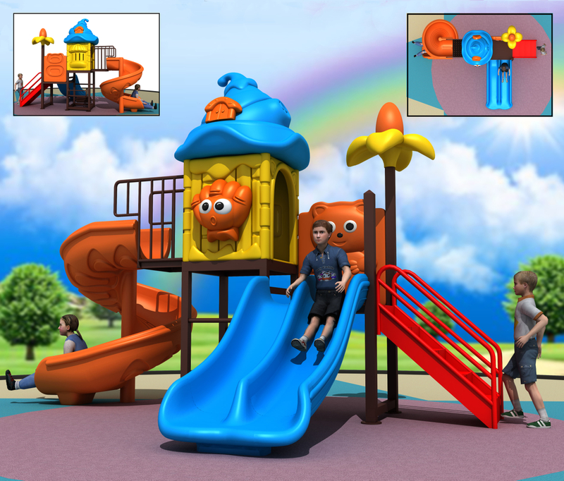 community playground equipment HT-55118