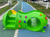 children's outdoor playground with climbing & slide SLWJ-350
