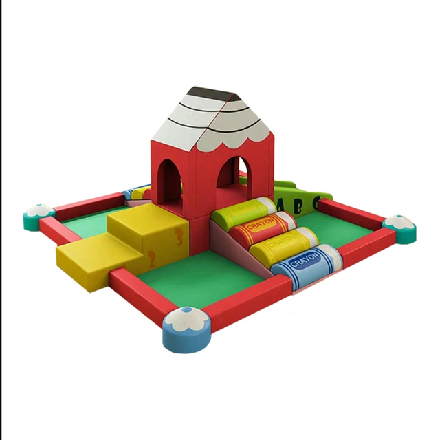 caryon soft playground for toddlers, soft indoor playground, children's soft playground equipment RB-048
