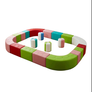 toddler's soft playground equipment, soft bench RB-035