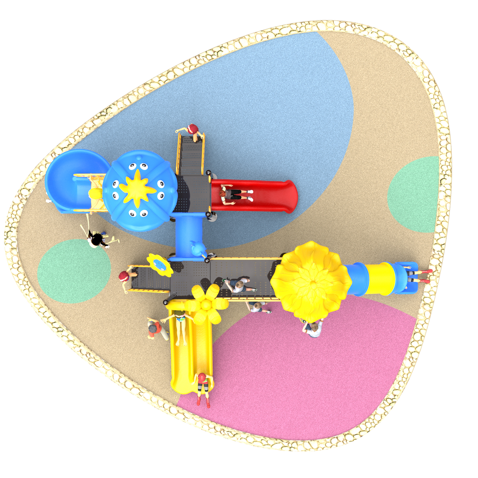 outdoor playground equipment for sale HT-76070