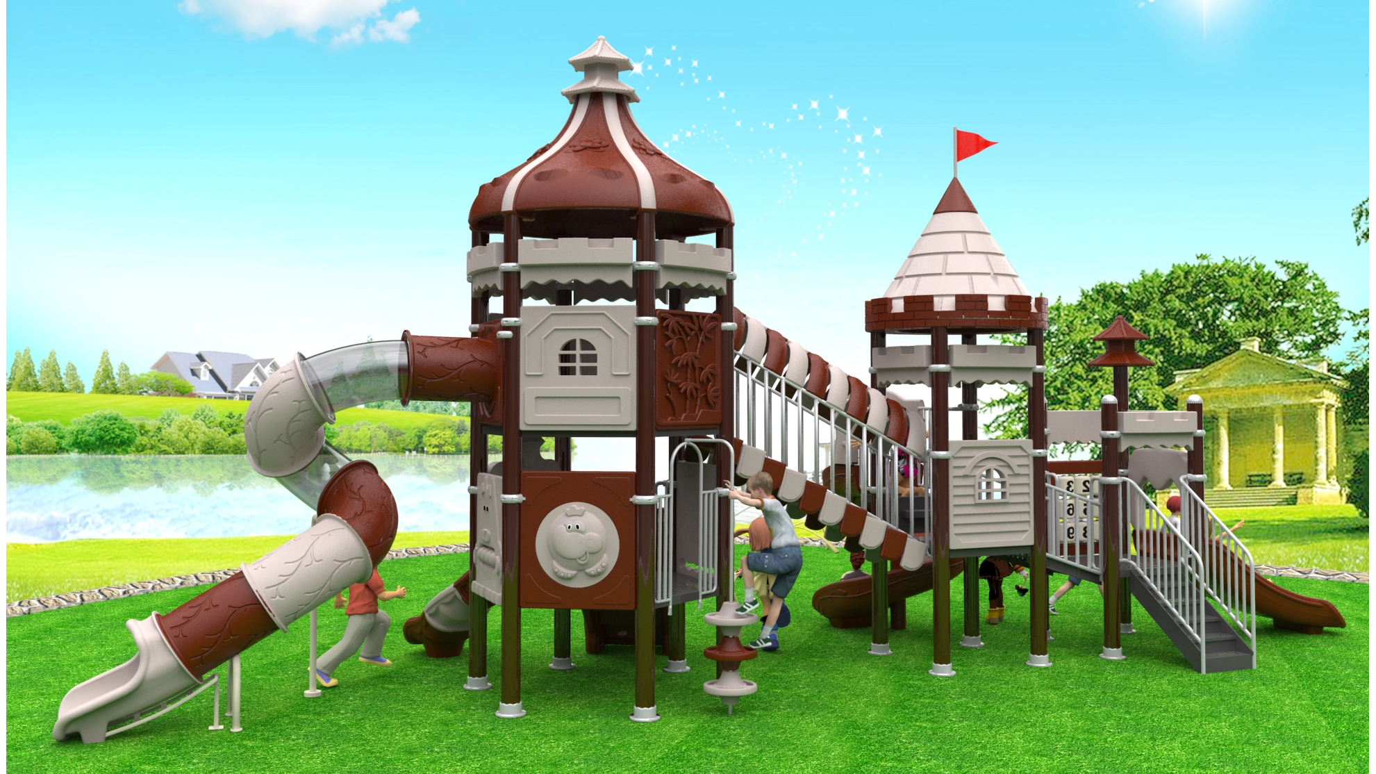 childrens playgrounds HT-14059