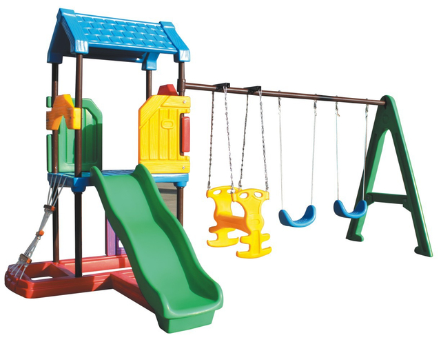 kids swing and slide set SLWJ-011