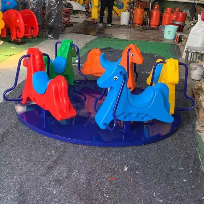pony horse three seat swivel chair ZY-010