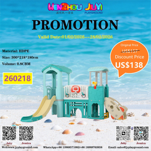 Plastic playhouse with slide for children US$138 BIG SALES!!!