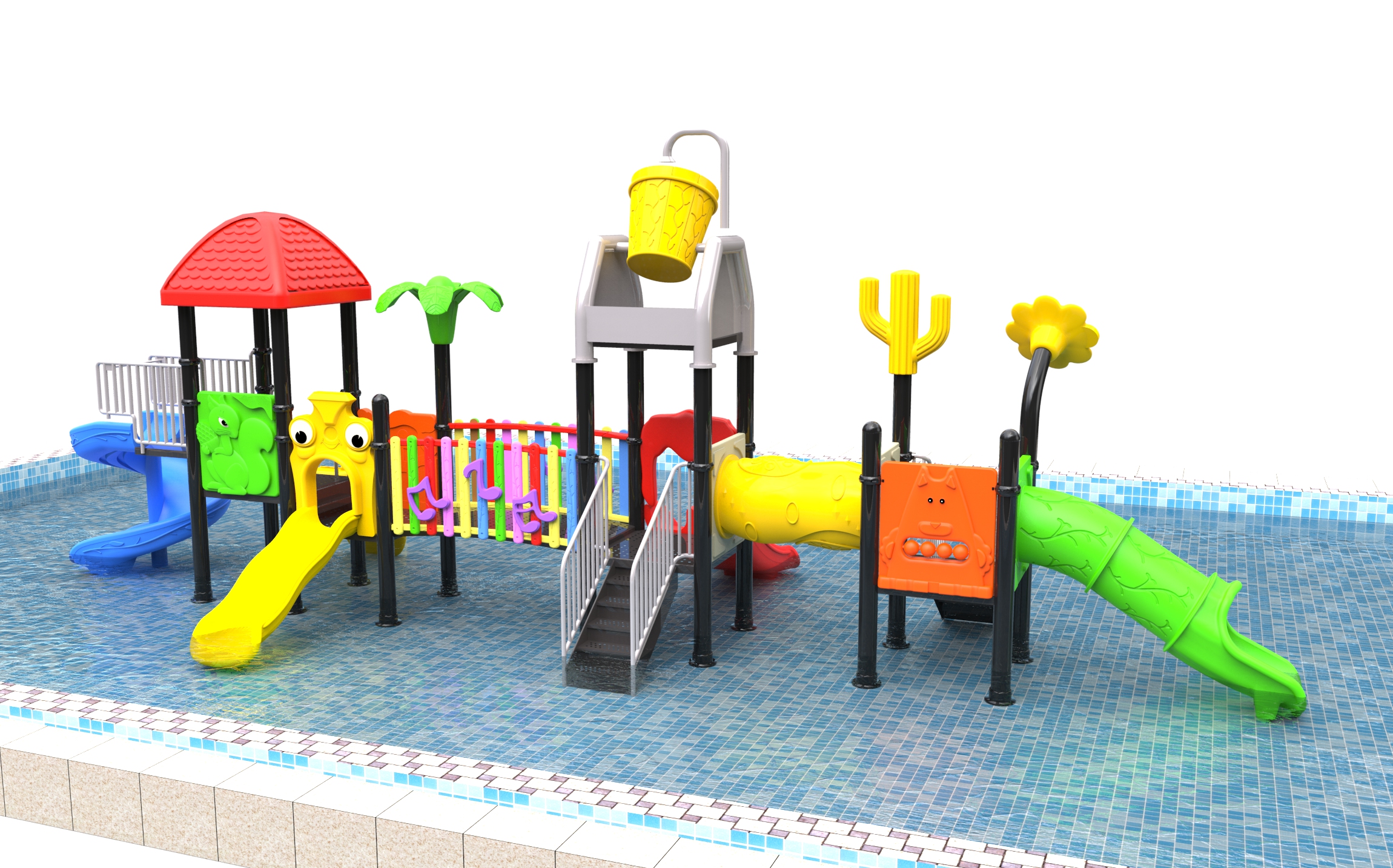 water features children's playgrounds HT-14207