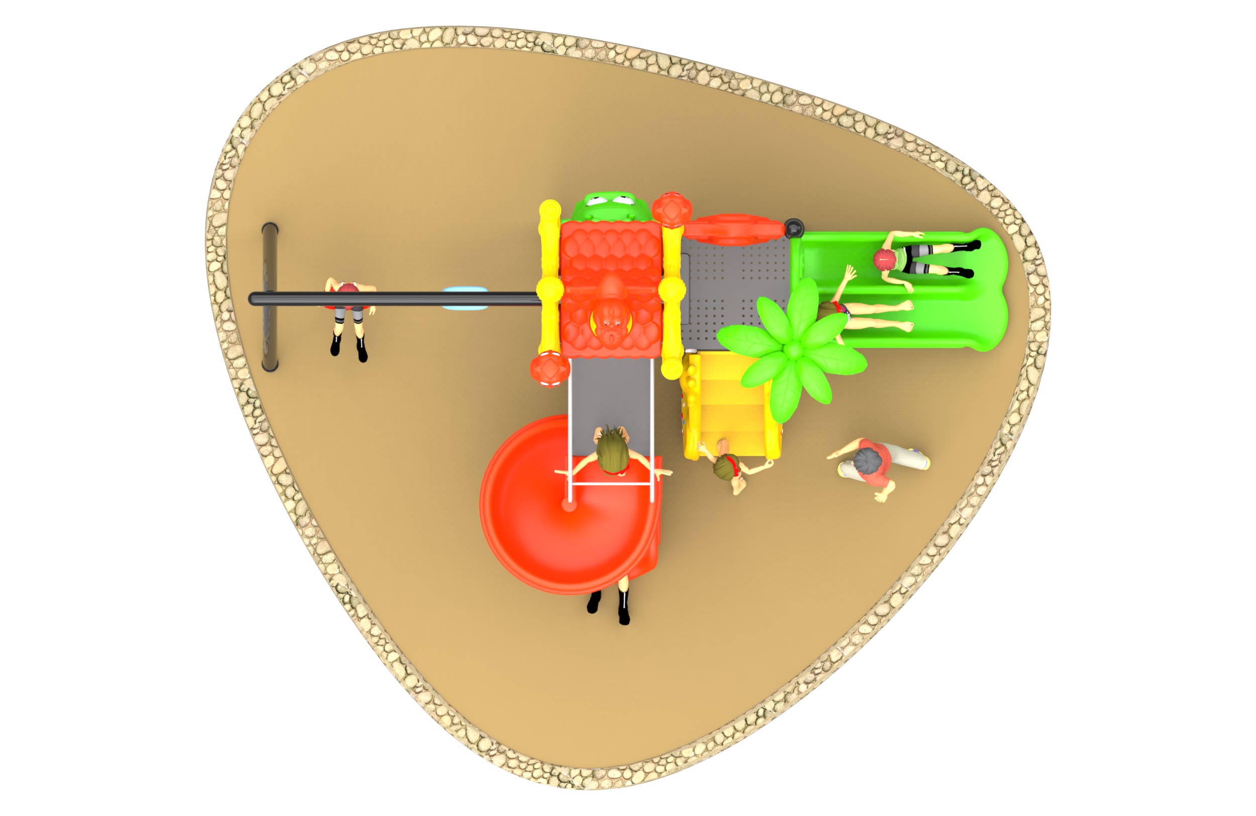 preschool outdoor equipment for toddlers HT-89047