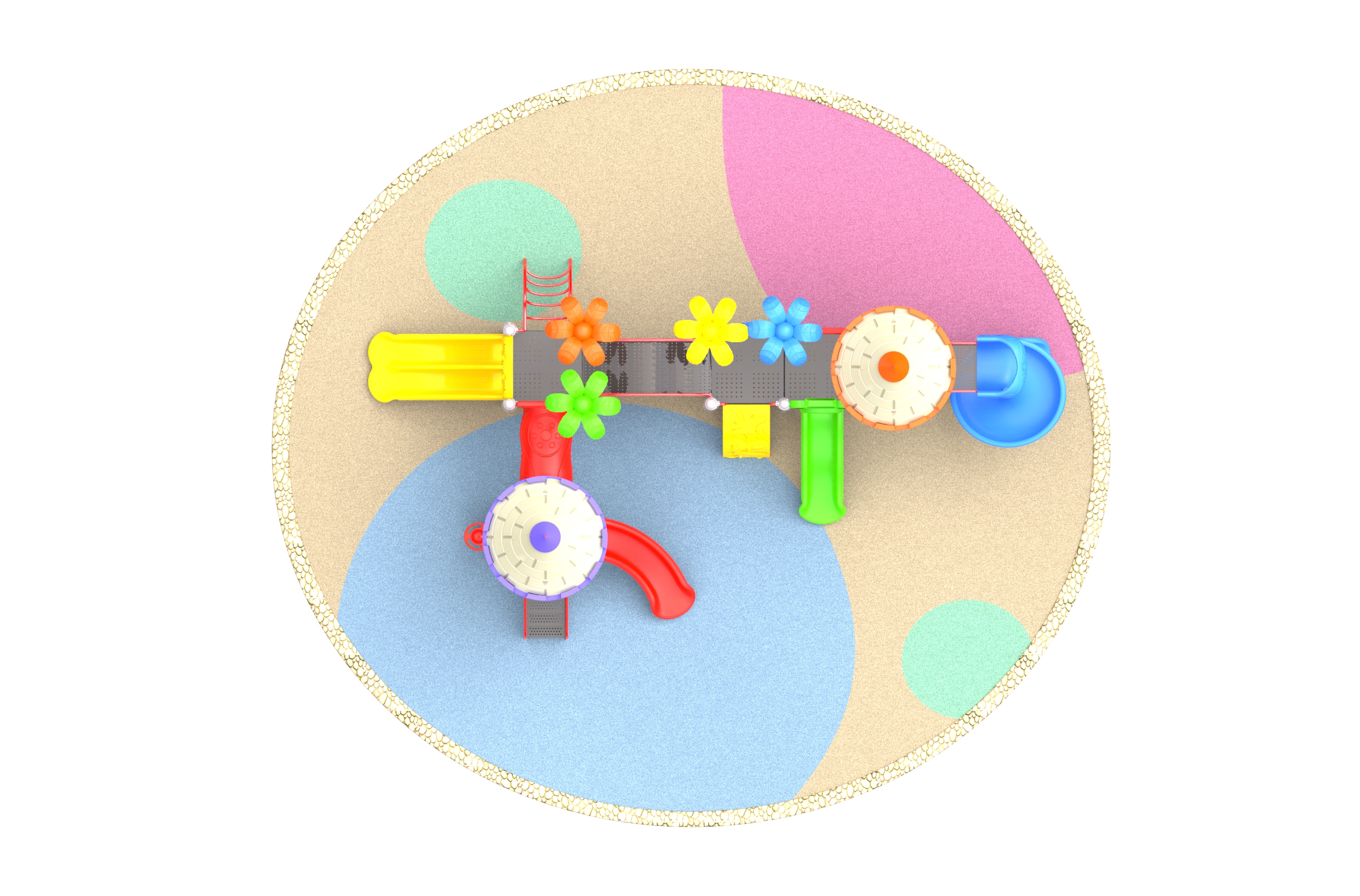 slide playset for toddlers HT-14103
