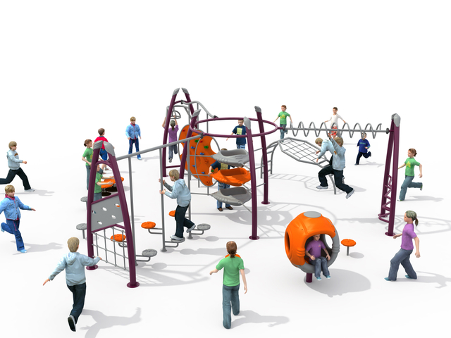 commercial outdoor playground equipment TN-024