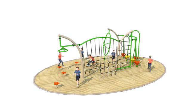 outdoor playset playground equipment TN-048
