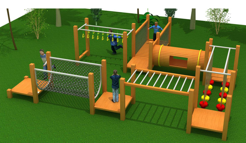 commercial outdoor play equipment HT-WD23019