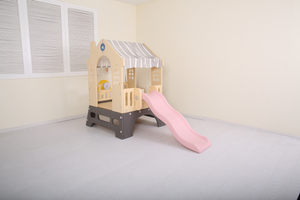 Buy plastic playhouse with slide for kids online SLWJ-021