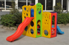 plastic cubby house with slide SLWJ-024
