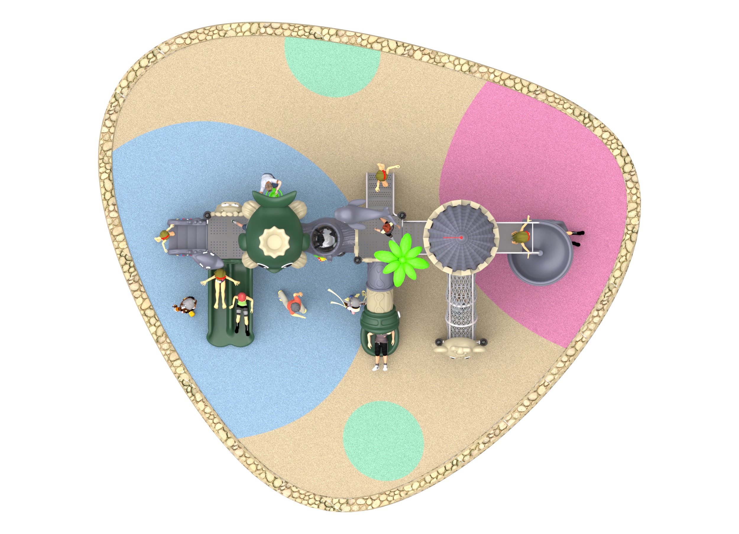 park playground equipment for children HT-89037