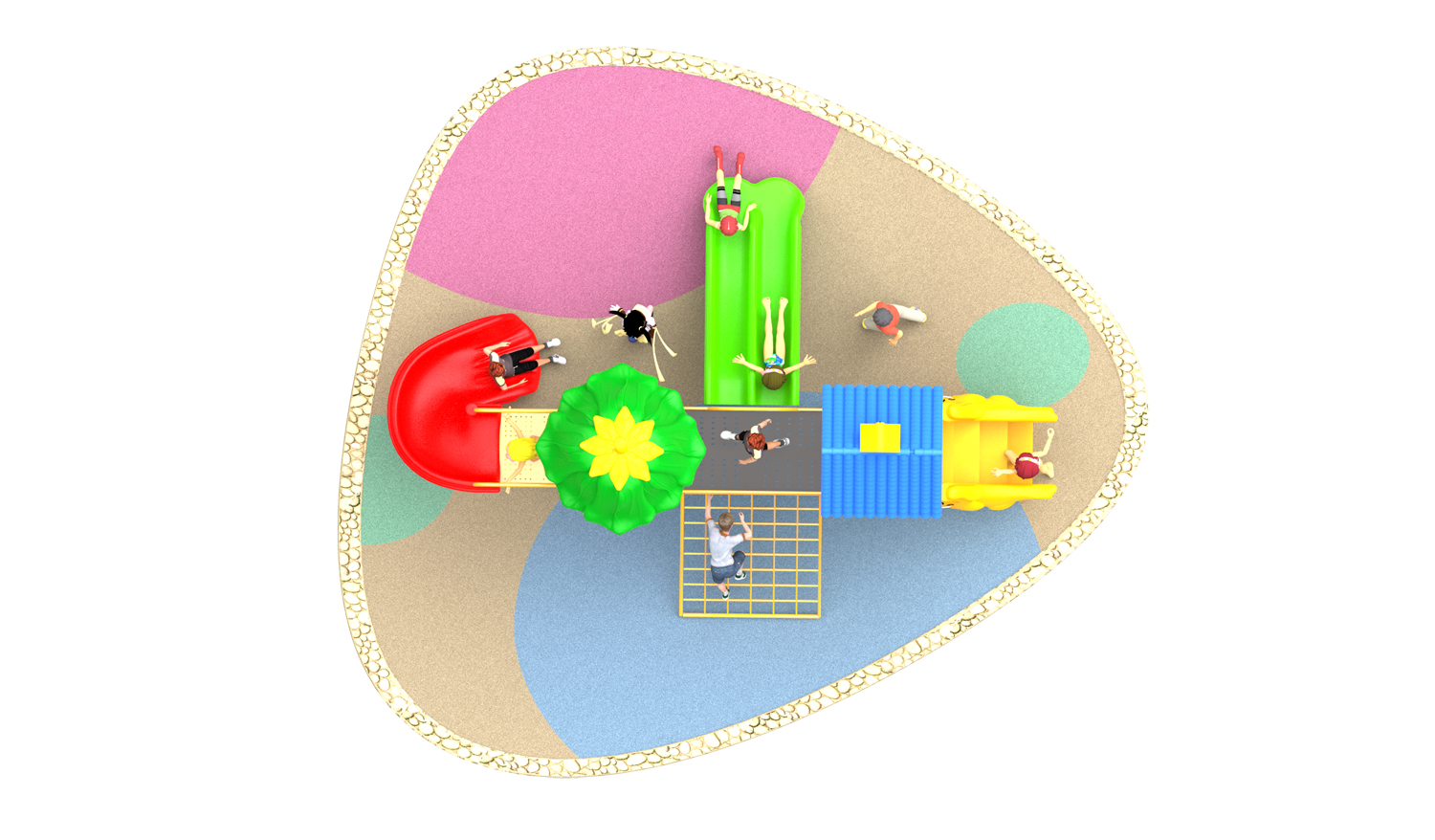 commercial outdoor play equipment HT-76035