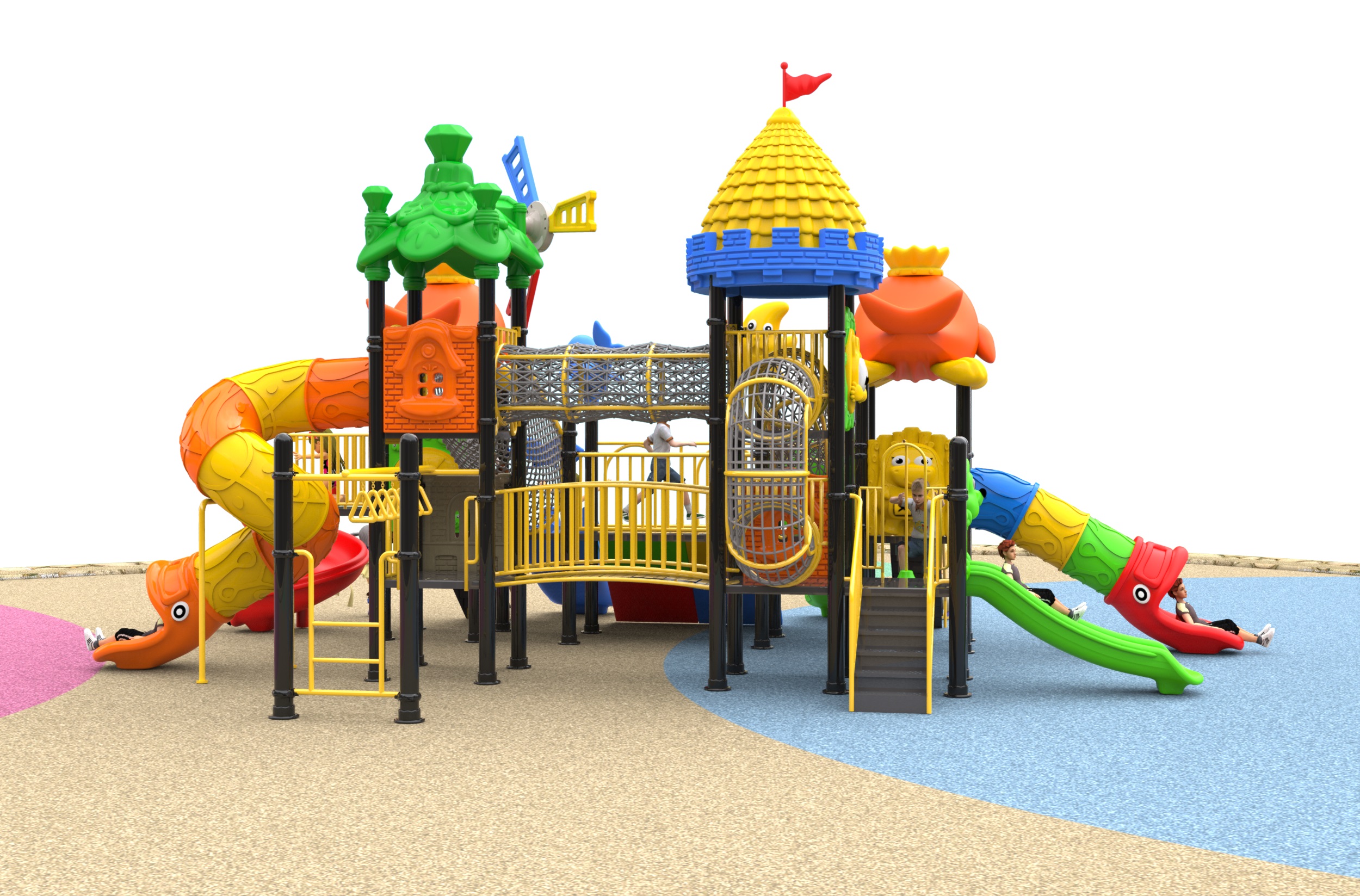 commercial outdoor playground equipment HT-89038