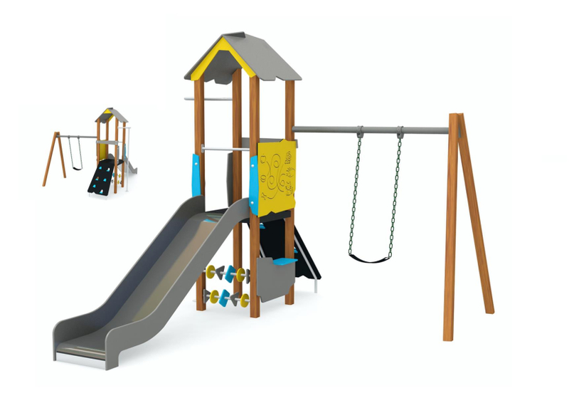 outdoor play equipment toddlers playground PE-HT-022