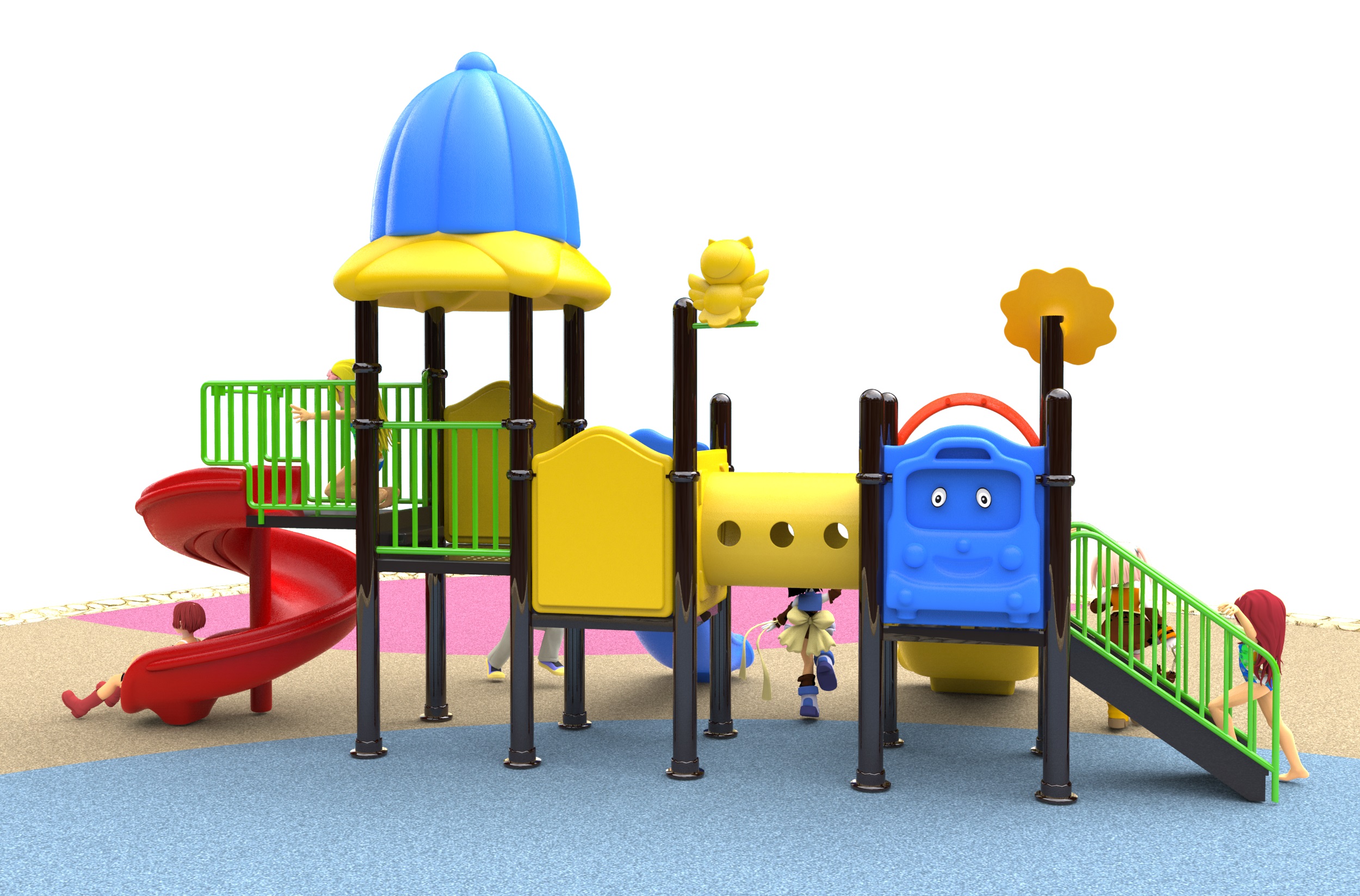 kid outdoor playground equipment HT-89002