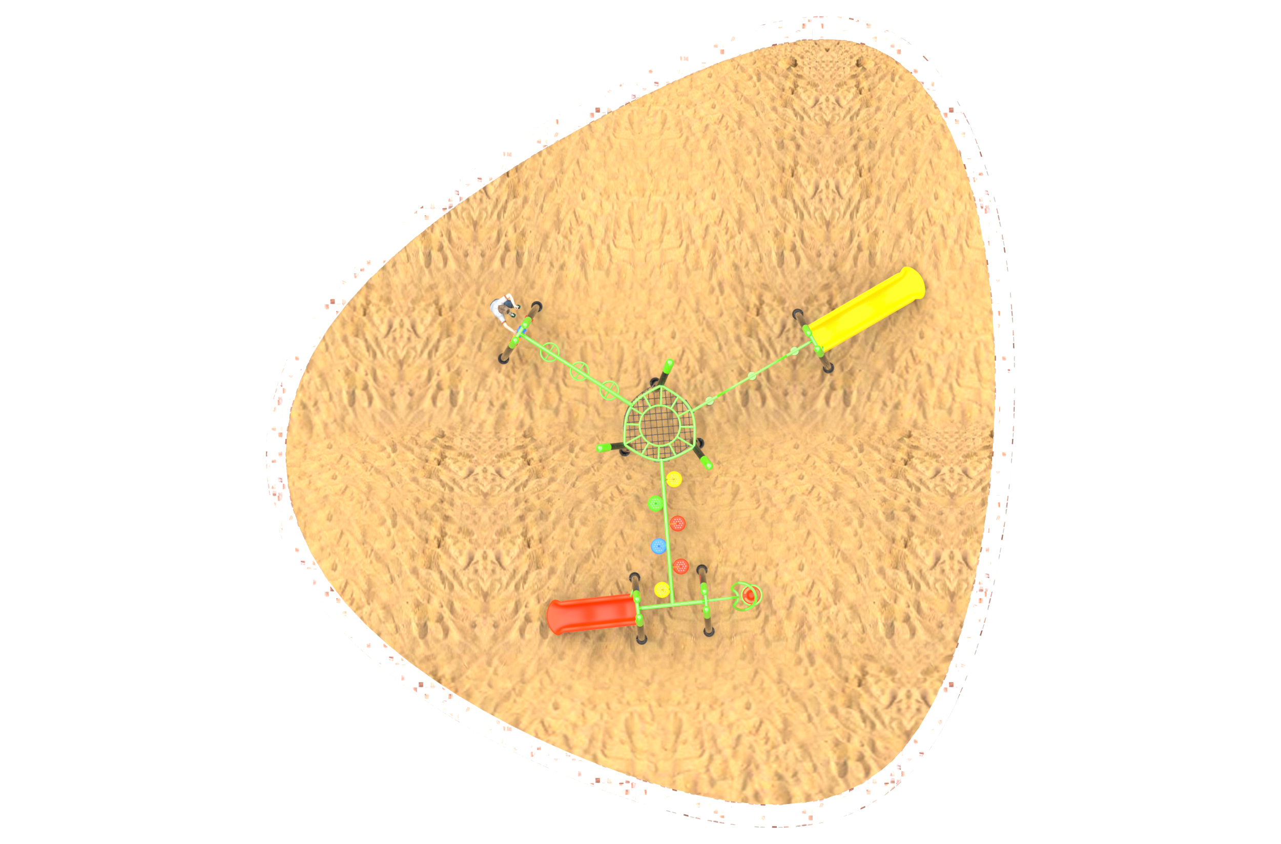 children's outdoor playground equipment TN-010