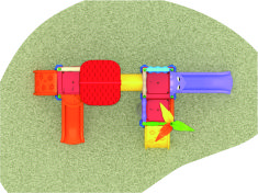 children's outdoor playground equipment SP-014