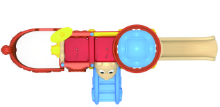 school outdoor playground equipment SP-006