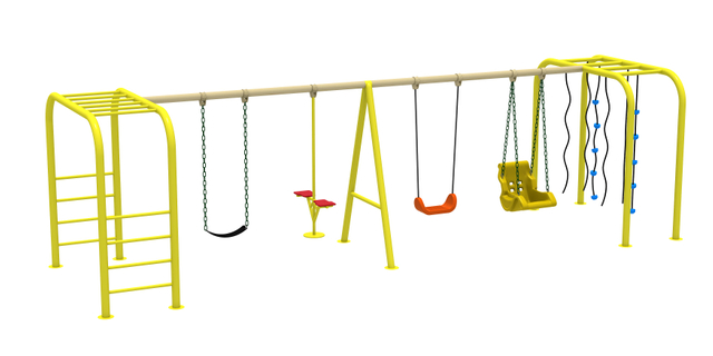 China manufacturer supply High quality outdoor kids patio swing for playground QQ-007