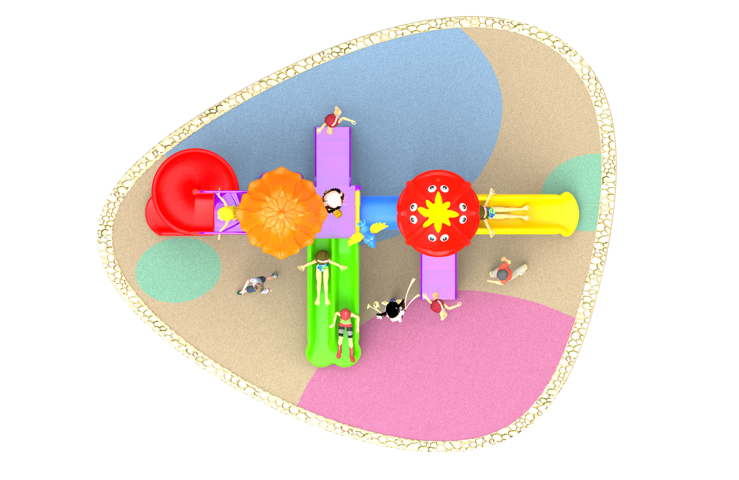 home outdoor playground HT-55046