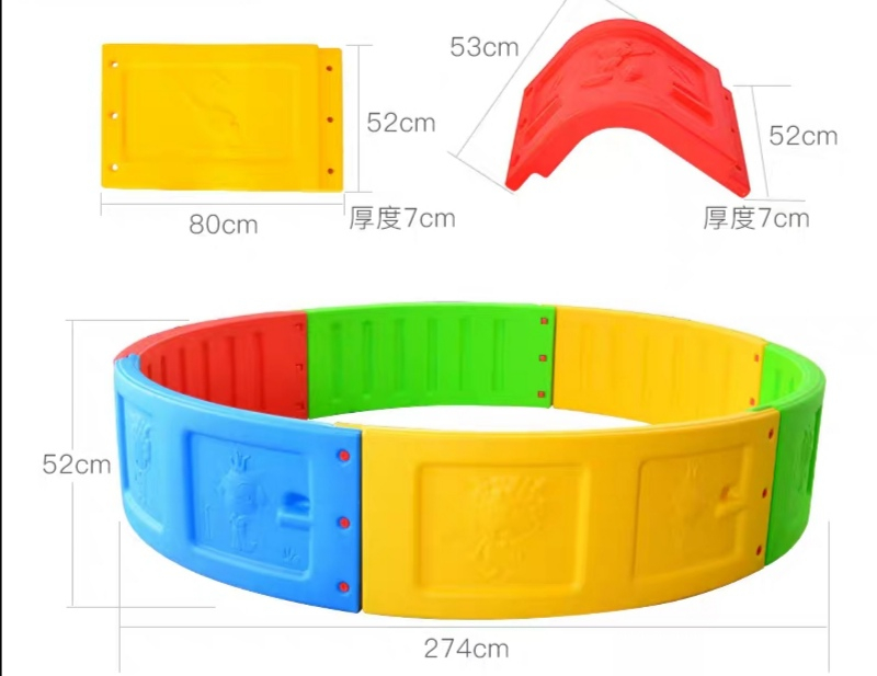 plastic round ball pit for children SLWJ-193