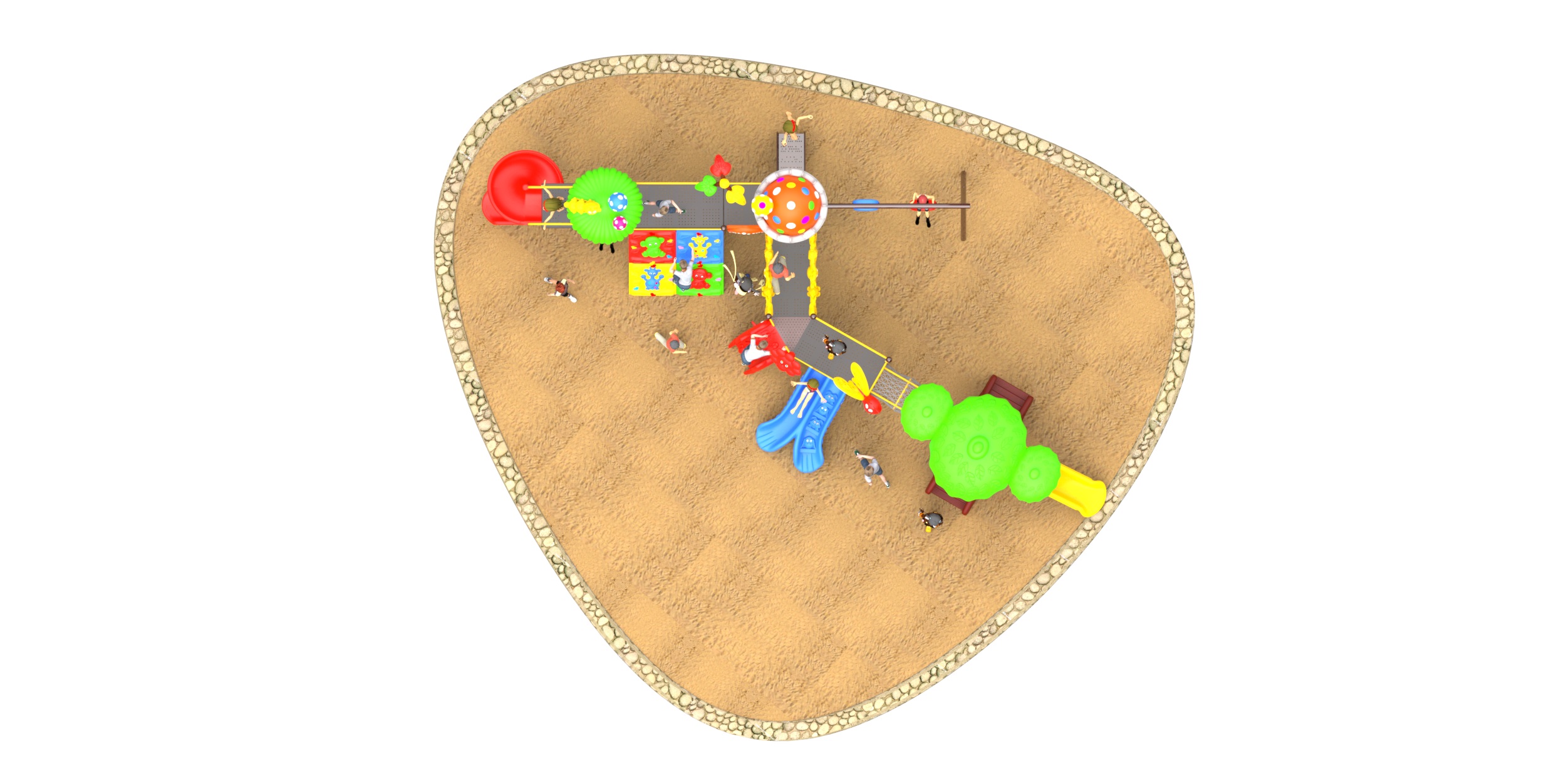 plastic kids playset HT-76104